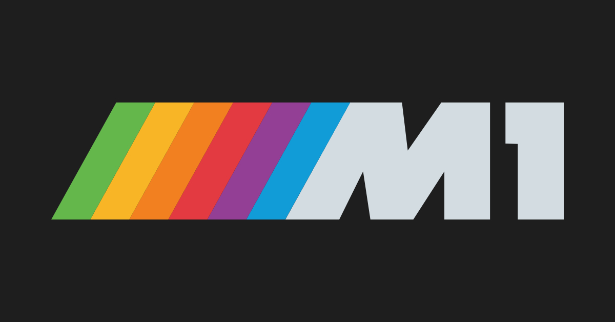 M1 chip logo originally designed by John Siracusa.