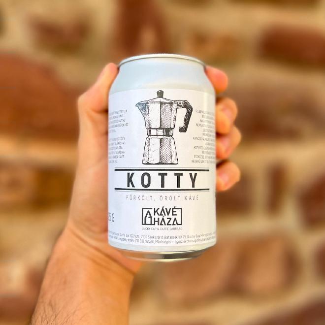 KOTTY blend in its can packaging.